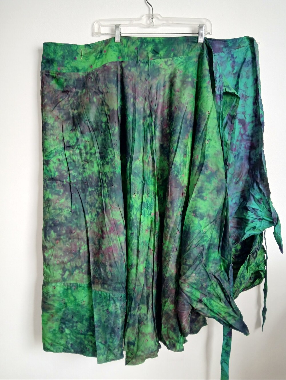 Western Fashion Silk Skirt Size XXL Gypsy Boho
